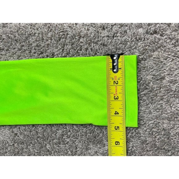 Adidas Boy Size Large Spell Out Logo Fluorescent Green Long Sleeve TShirt School - Picture 12 of 12